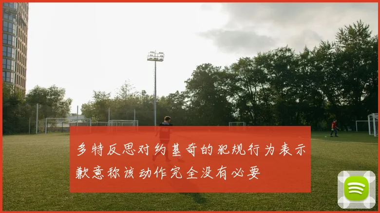多特反思对约基奇的犯规行为表示歉意称该动作完全没有必要
